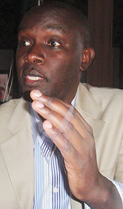 IN THE COOLERS: Barry Ngengeyingoma  a.k.a Ndengeye