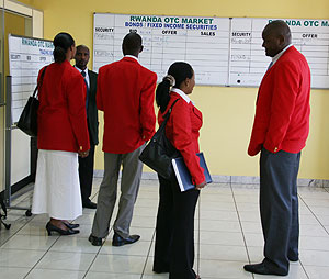 Some Rwandan stock brokers have so far benefited from SITI. (File photo)