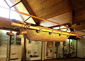 Stretcher made from local material can save lives.