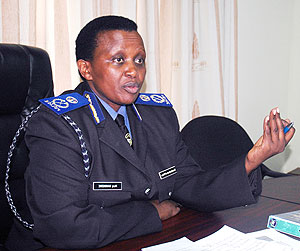 Commissioner General  of Prisons, DCG Mary Gahonzire