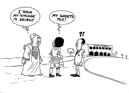 Members of the Lower Chamber of Parliament yesterday agreed to observe at least u2018decent levelsu2019 of dressing but could not settle for a standard dress code that would define what the MPs should wear or not.