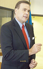US Ambassador to Rwanda Stuart Symington