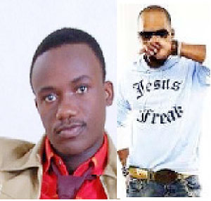 L-R : Mann Martin;Kirk Franklin