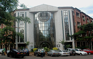 SORAS Headquarters. Employees of the insurance company over the weekend made the meiden commemoration of staff members killed during the Genocide.