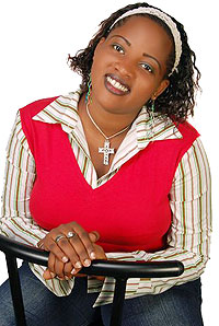 Aline Gahongayire, will be spending time with  needy children.