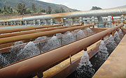 NEW MANAGEMENT: A water treatment plant at Nzove in Kigali will now be under the care of a new body.