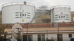 HOLDING CAPACITY STILL WANTING: Fuel storage tanks at Kigali, Gatsata are some of the facilities that are expected to be expanded. (File photo)
