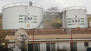 HOLDING CAPACITY STILL WANTING: Fuel storage tanks at Kigali, Gatsata are some of the facilities that are expected to be expanded. (File photo)