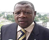 DRC Information Minister Lambert Mende.