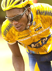 South African based Adrien Niyonshuti