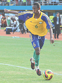 Iranzi is expected to return to the starting line-up this afternoon after serving a two-match suspension. (File photo) 