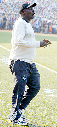 FED UP: Ntagwabira will not stay at Kiyovu unless something is done about the playersu2019 indiscipline. (File Photo)