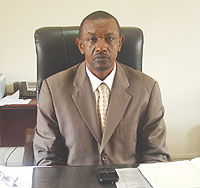 REVEALED:  Rwandau2019s High commissioner to Uganda, H.E Frank Mugambage in his office in Kampala. (Photo/ E. Kabeera)