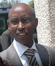 Minister Ignance Gatare