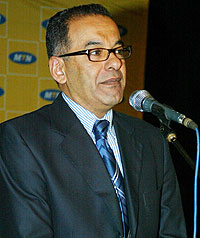 MTN Rwanda boss Khaled Mikkawi (File Photo)
