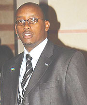 Fabrice Ngoga the JCI-Rwanda President