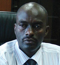 Seth Muhirwa,Director of the Revenue Protection Department.