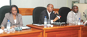 The Minister of Local government, James Musoni yesterday. (Photo/ F. Goodman)