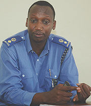 POLICE SPOKESPERSON: Eric Kayiranga