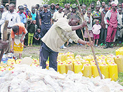 Illegal drugs worth Rwf5m were destroyed. 