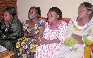 Determined to succeed in Business- women who attended entreprenuership training.(Photo / B. Mukombozi)
