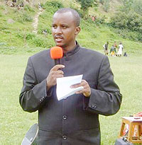 Under pressure-Bernard Kayumba is being asked to pull up his socks (Photo: S. Nkurunziza)