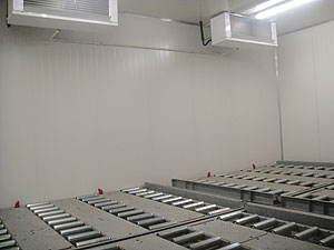 Redundant cold room at Kigali International  Airport