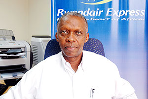 RwandAiru2019s Chief Executive Officer (CEO) Gerald Zirimwabagabo