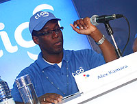 Outgoing CEO Alex Kamara