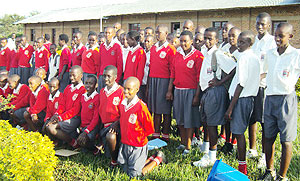 We made it. Hillside 2009 candidates posing for a group photo after receiving awards. (Photo: D. Ngabonziza)