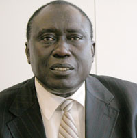 The Minister of Justice, Tharcisse Karugarama
