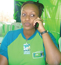 KCB Marketing and Public Relations Officer, Aretha Rwagasore