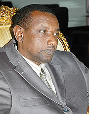 Rwandan Ambassador to Uganda Maj Gen Frank Mugambage