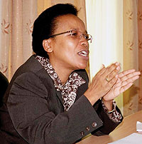 REMA BOSS: Dr. Rose Mukankomeje
