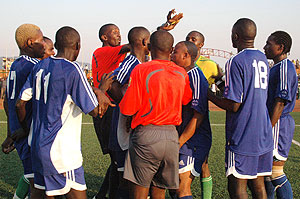 Rayon Sport during a past league game.