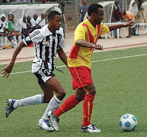 Patrick Mafisango (R) had a great game against ST. George and Paske hopes that he maintains that form against Recreativo.