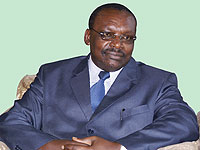 Central Bank Governor, Franu00e7ois Kanimba. (File photo)