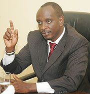 PLEDGED: Dr Richard Sezibera