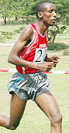 One of Rwandau2019s top athletes Gervais Hakizimana.