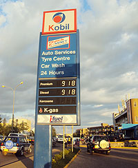 Fuel prices hike
