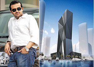 L-R : A relaxed Ashish Thakkar ;Kessington Krystal