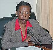 Foreign Affairs Minister Louise Mushikiwabo. (File Photo)