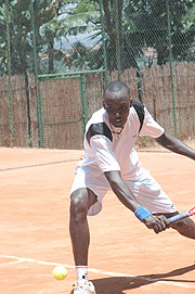 BACK IN ACTION: Gasigwa is raring to go in the Kigali leg after missing out on the Burundi leg. 