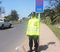On duty.  Traffic Police officers will arrest drunk and reckless drivers.