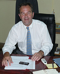 Ben Kalkman, CEO of Banque Populaire du Rwanda says that NPL portfolio will improve (file photo).