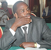 AT THE CENTRE OF CONTROVERSY:  PS Imberakuri president Bernard Ntaganda. (File Photo)