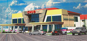 Artistic impression of the new administration and emergency ward complex (courtesy photo)