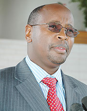 Local Government Minister, James Musoni