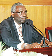 NEC BOSS: Prof. Karangwa Chrisologue