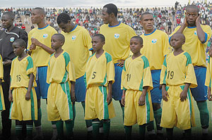 Amavubi players are desperate to make amends after a hasty exit in last yearu2019s CHAN qualifiers. (File photo)